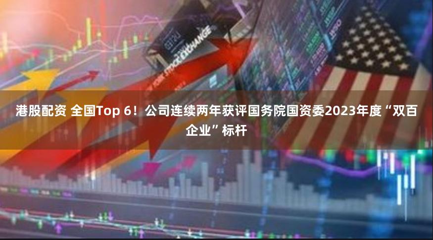 港股配资 全国Top 6！公司连续两年获评国务院国资委2023年度“双百企业”标杆